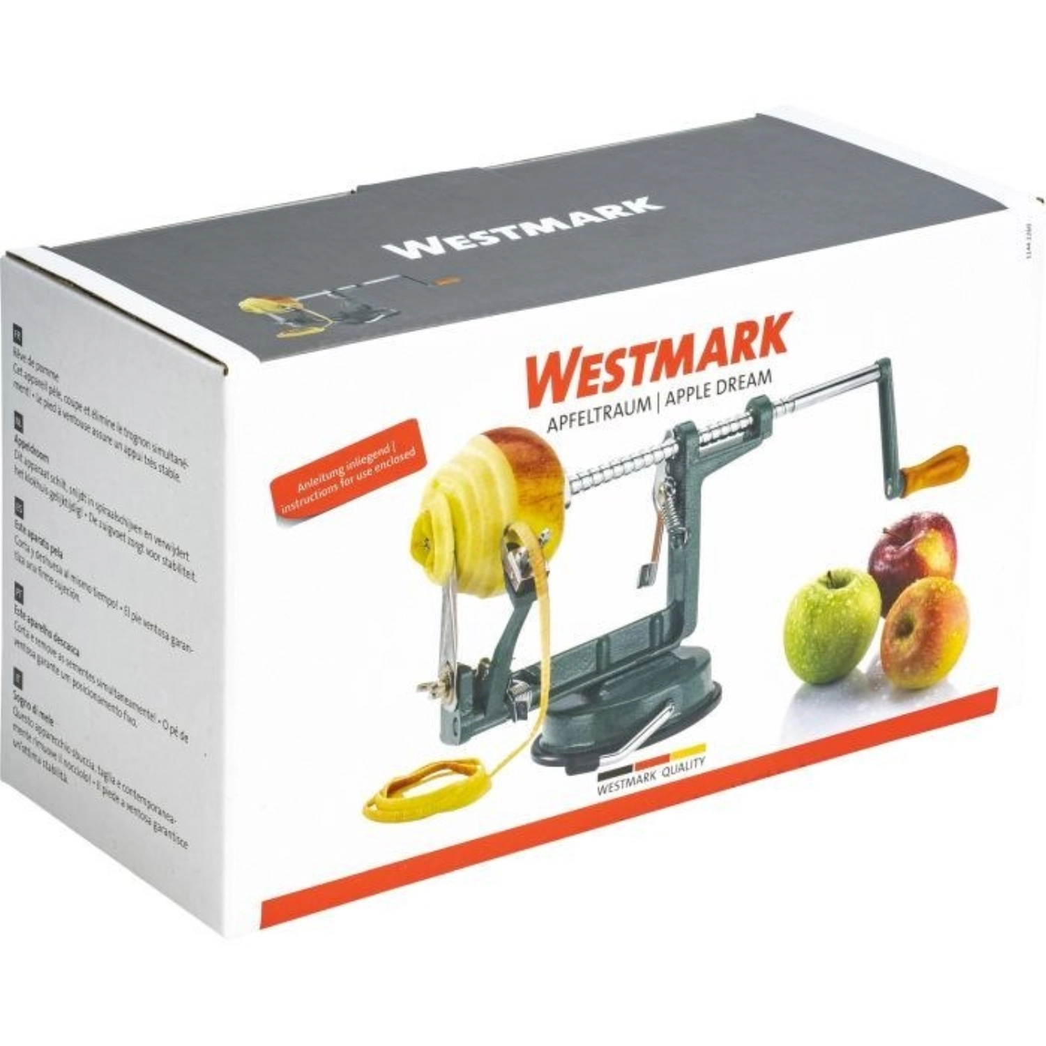 Pèle-pomme rêve de pomme avec ventouse, 45x26x14cm