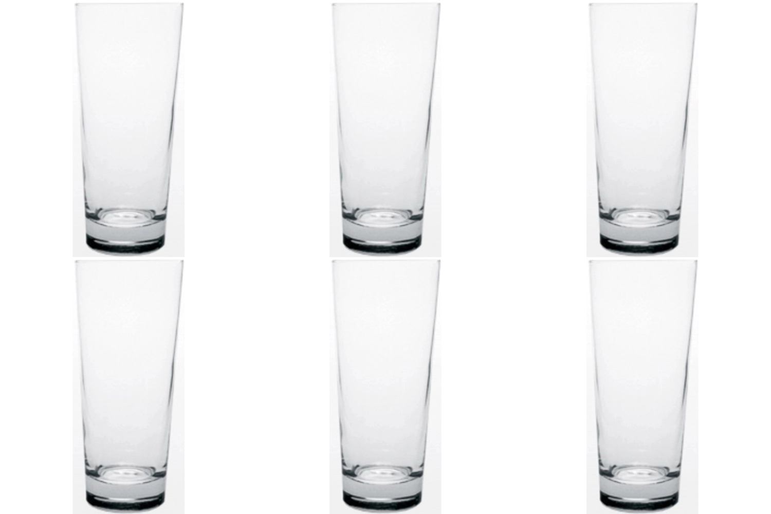 6er Set Frankonia Longdrink 28cl, 2dl. /-/ 14.2cm