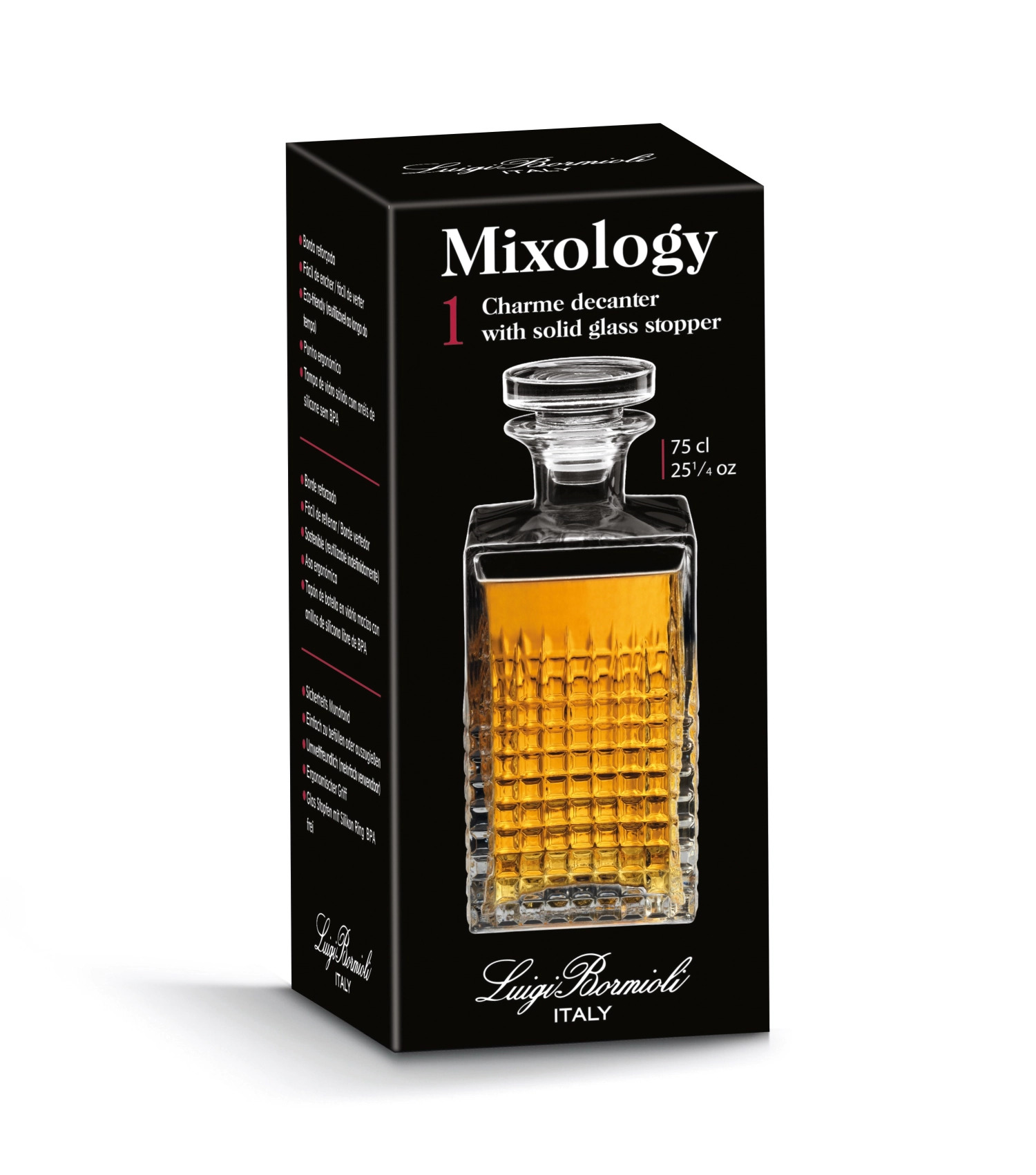 Mixology elixir décanteur avec bouchon 75cl