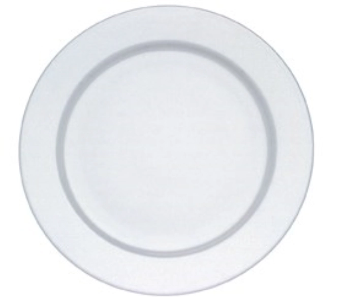 Easy white assiette plate 24cm