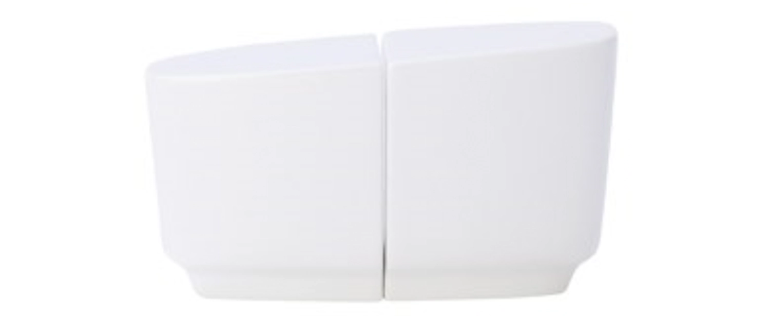 Affinity white Salz/Pfefferstreuer Set