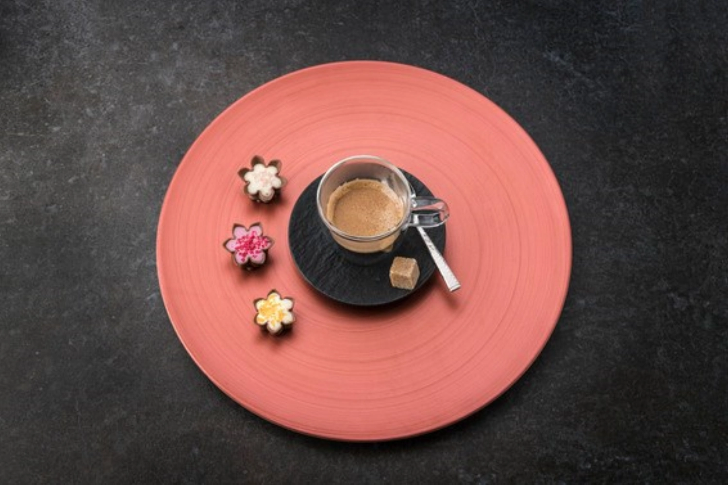 Copper Glow Assiette coupée plate