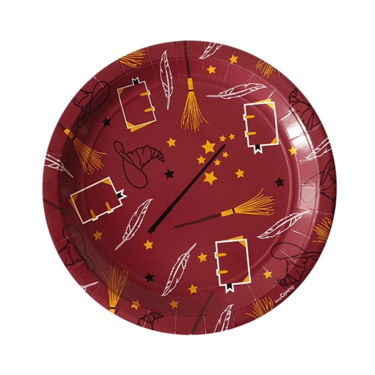 8er Set Pappteller Zauberei