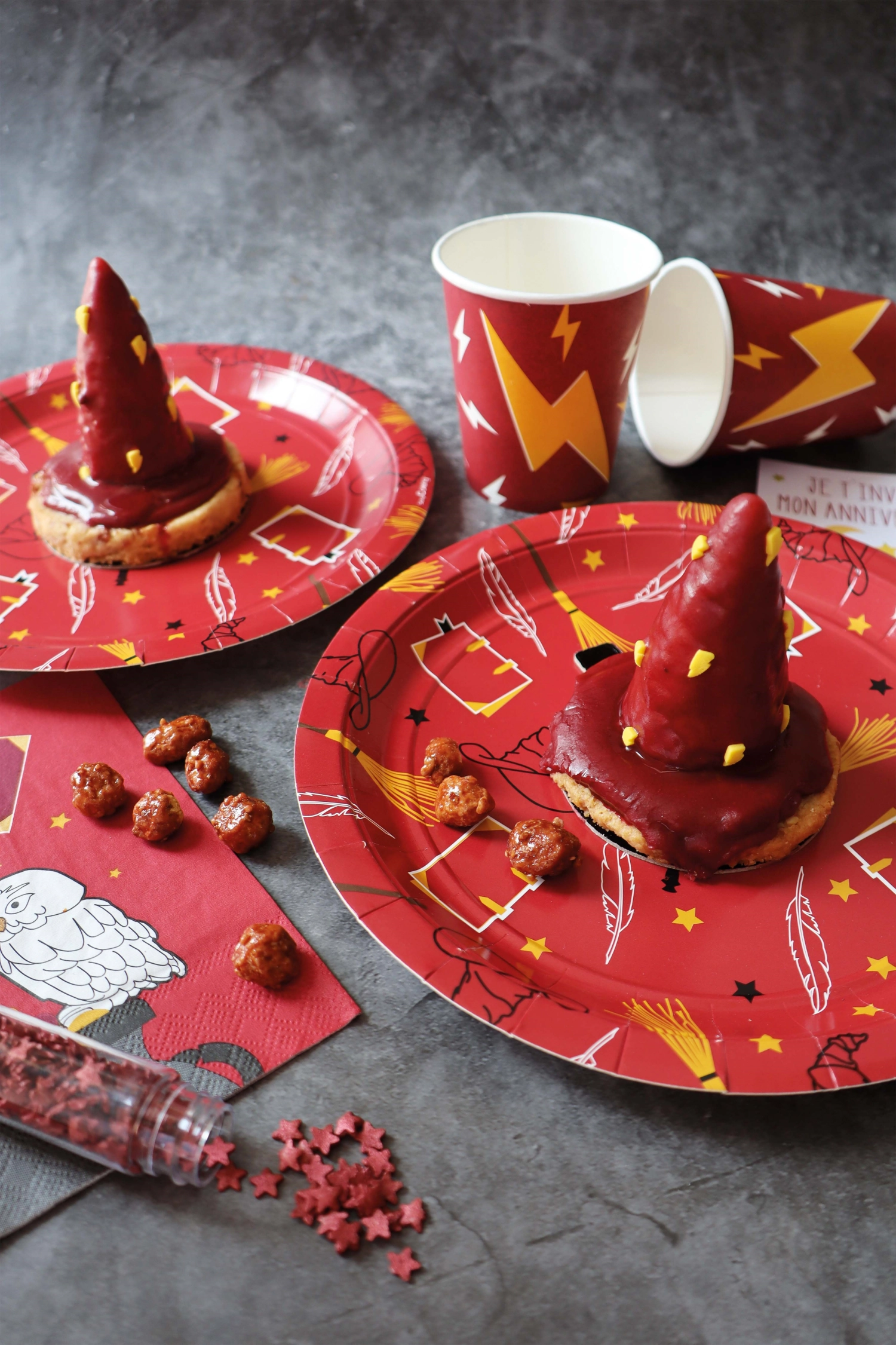 8er Set Pappteller Zauberei