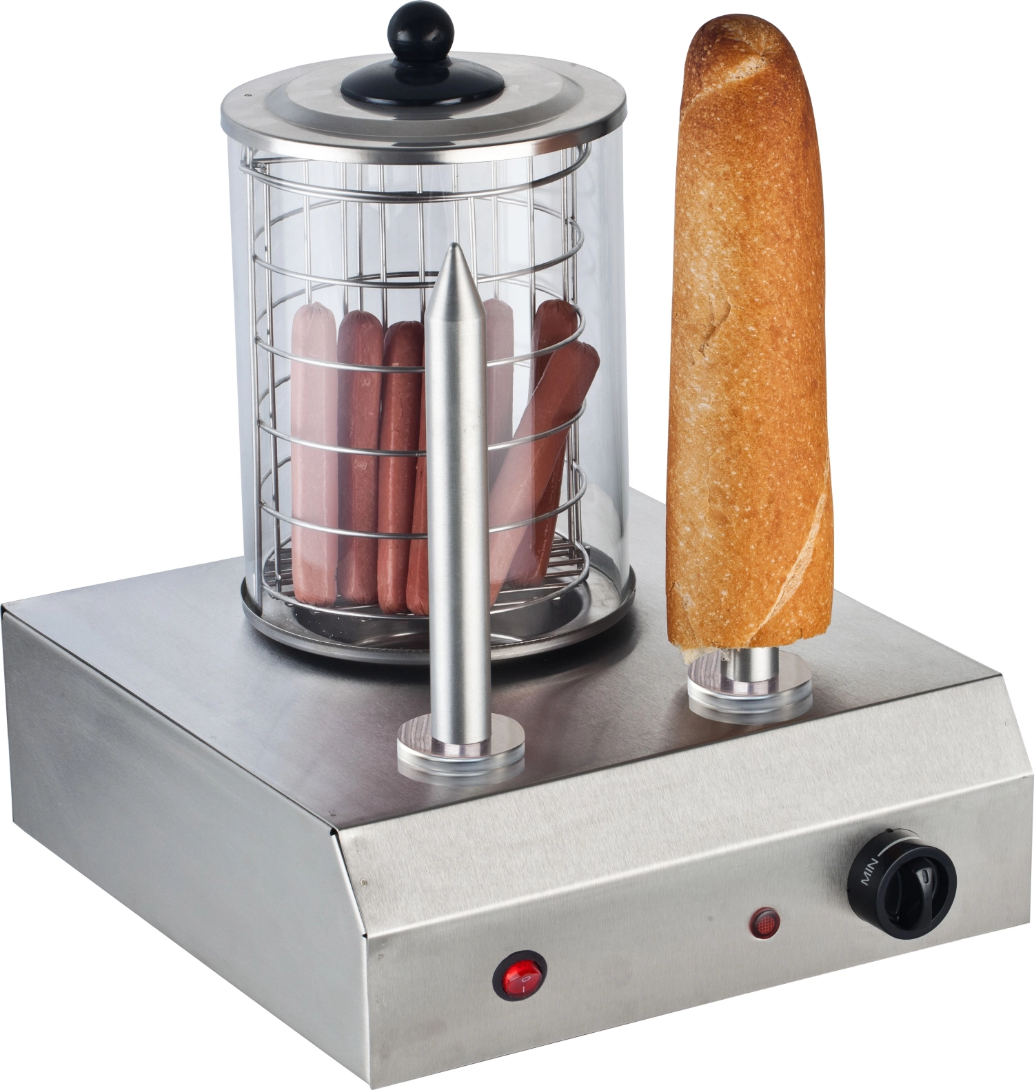 Korb CNS zu 2er Hot Dog Maschine
