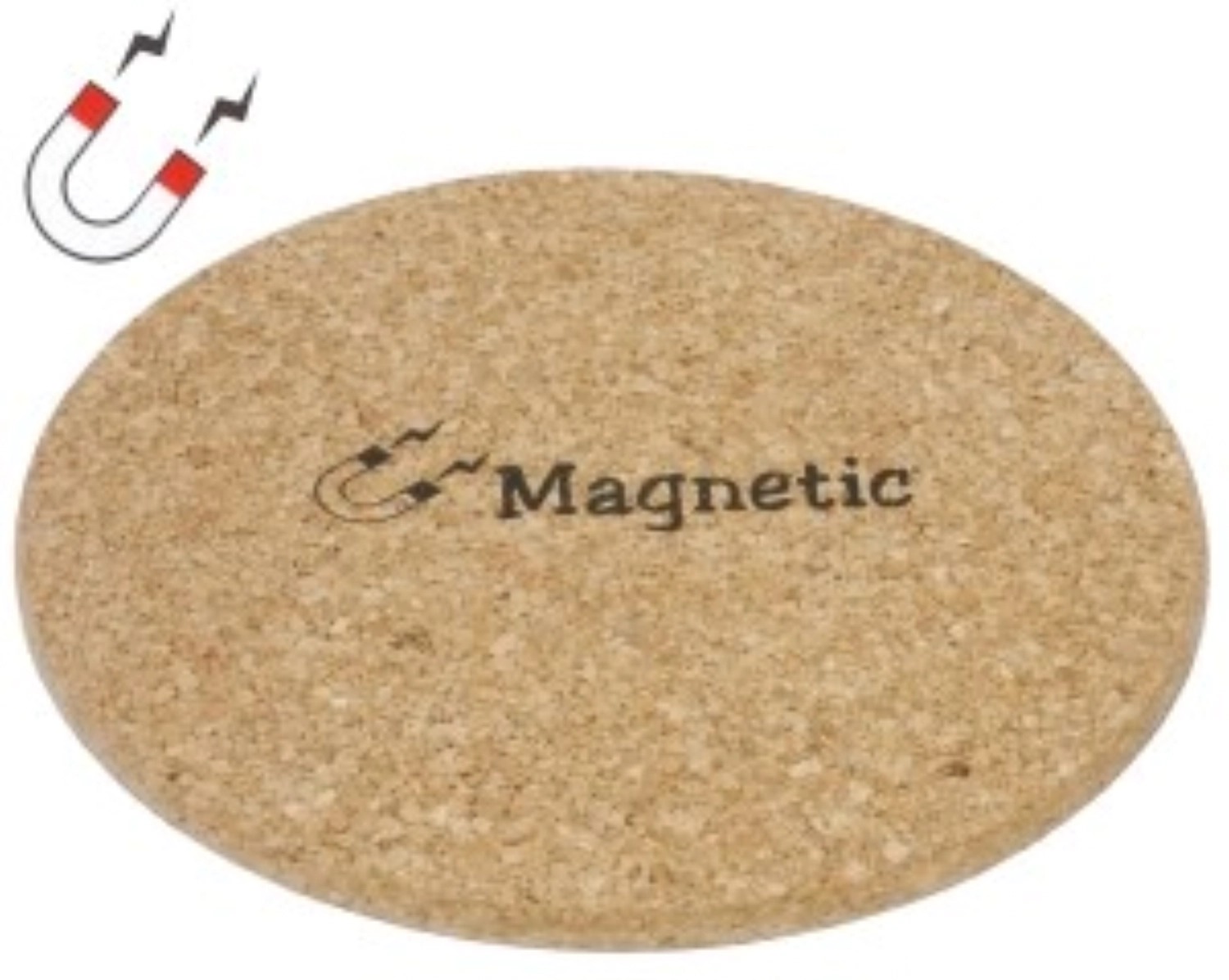 Korkuntersetzer mit Magnet 22cm
