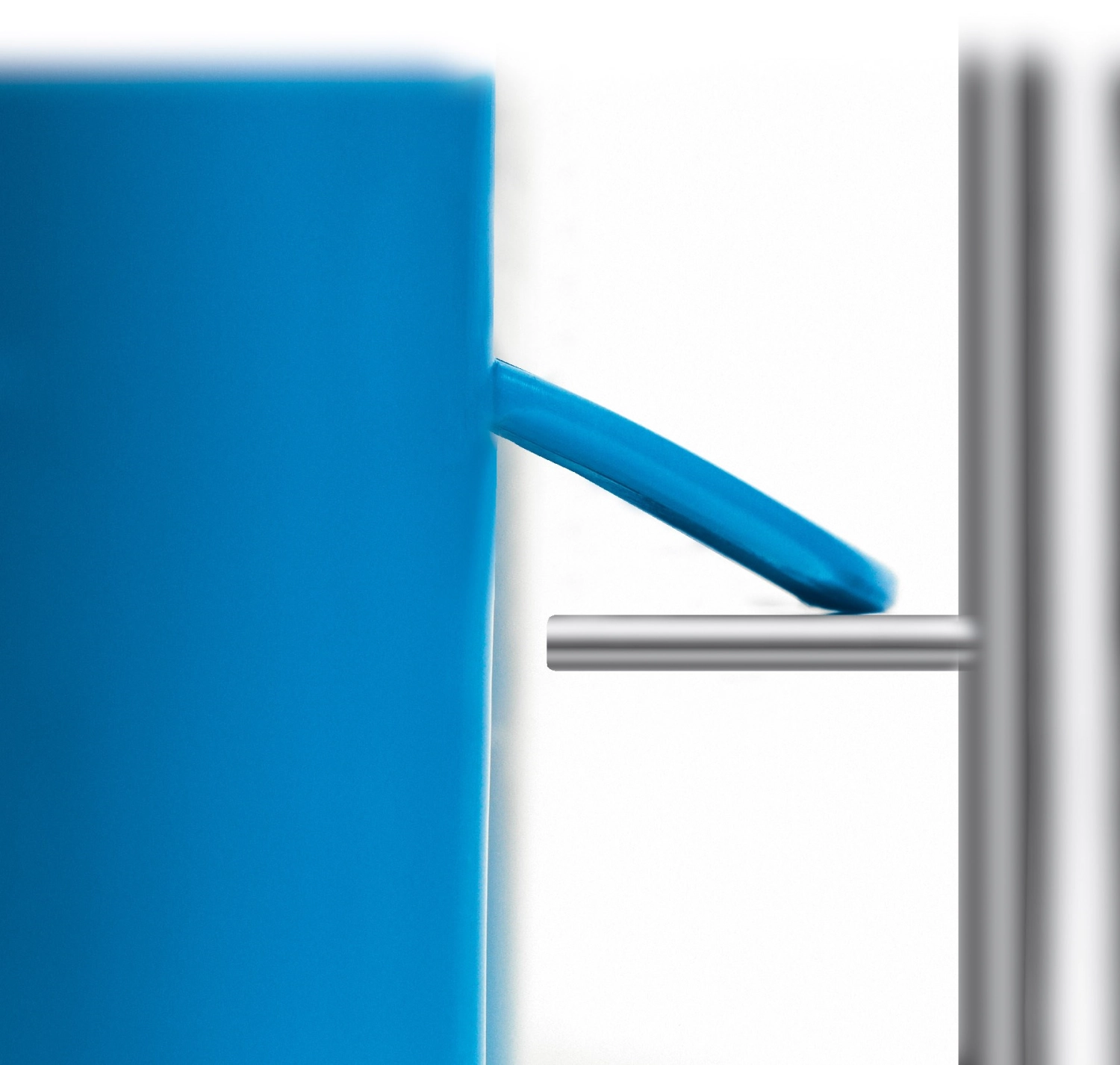 Gläserkorb D3 500x500mm 5x5/230 (90x90mm) Rahmen blau