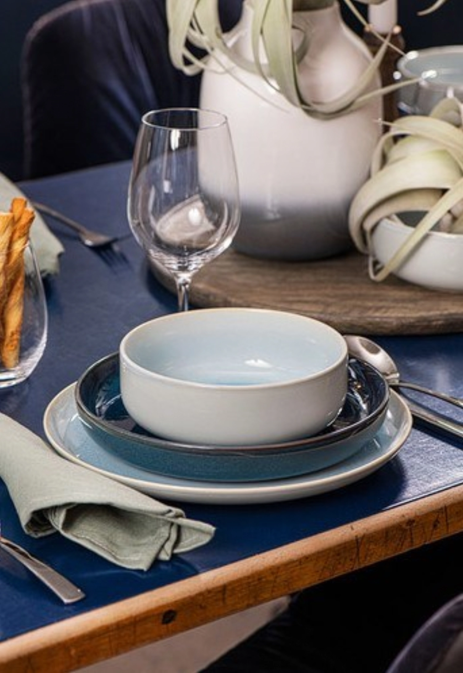 Crafted Denim Assiette creuse