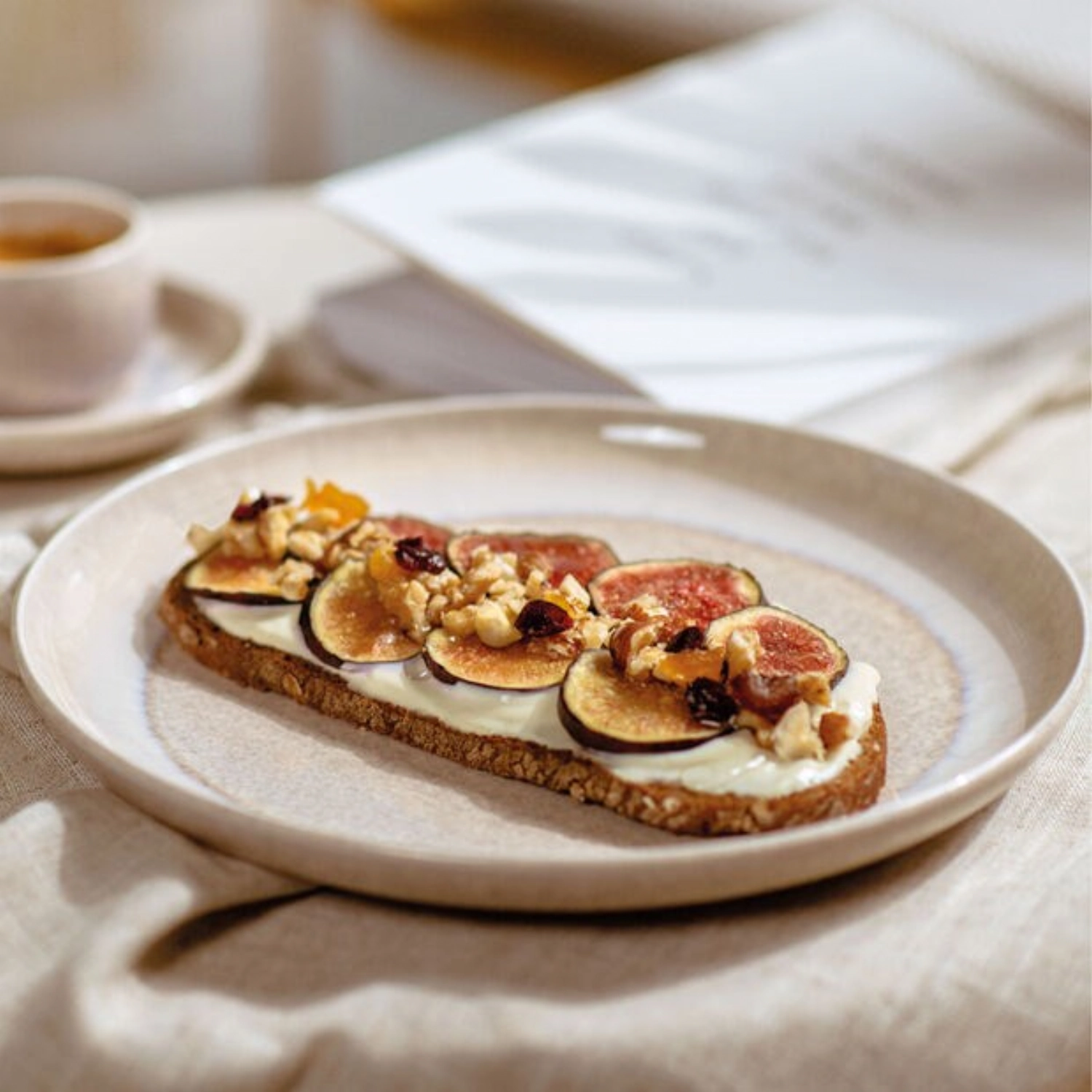 Perlemor Sand Soucoupe p. café espresso