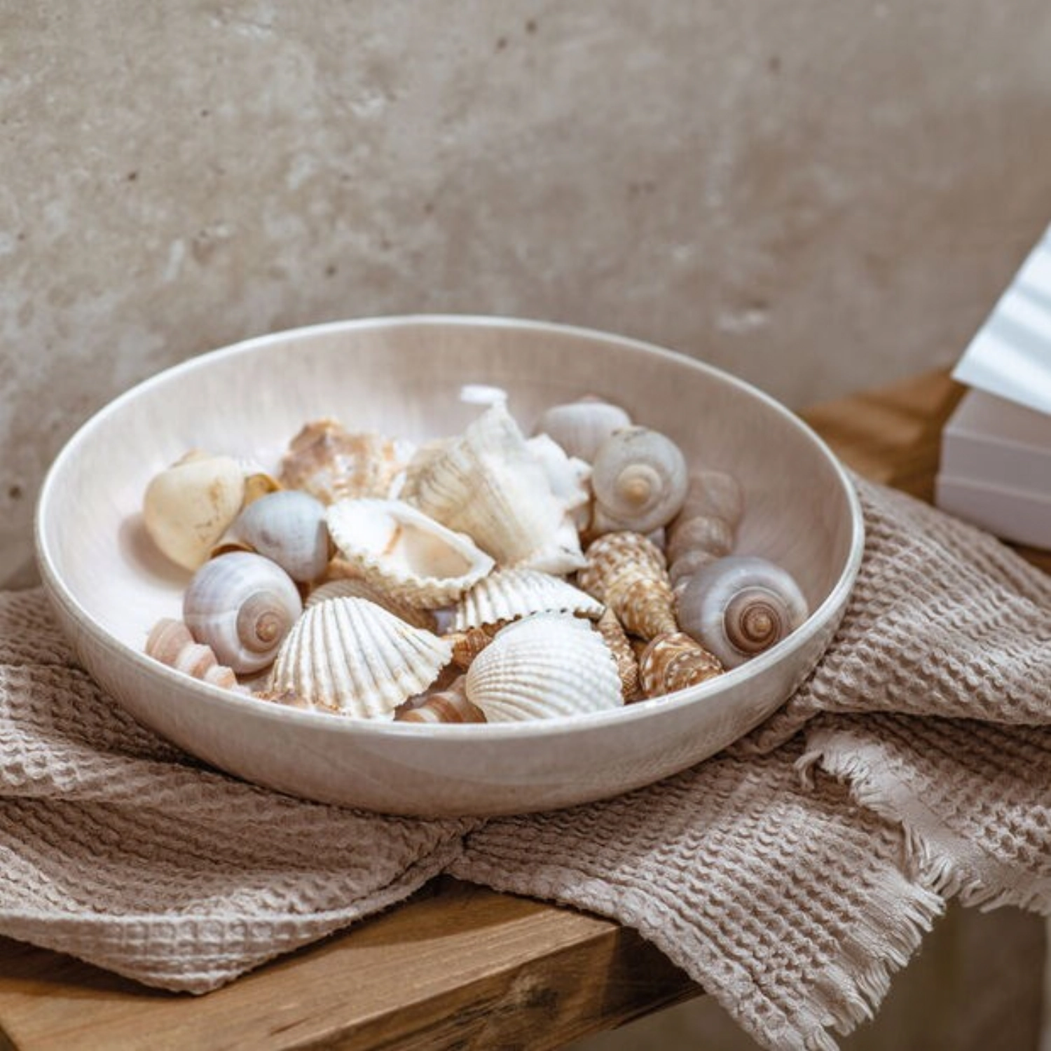 Perlemor Sand plat à pâtes