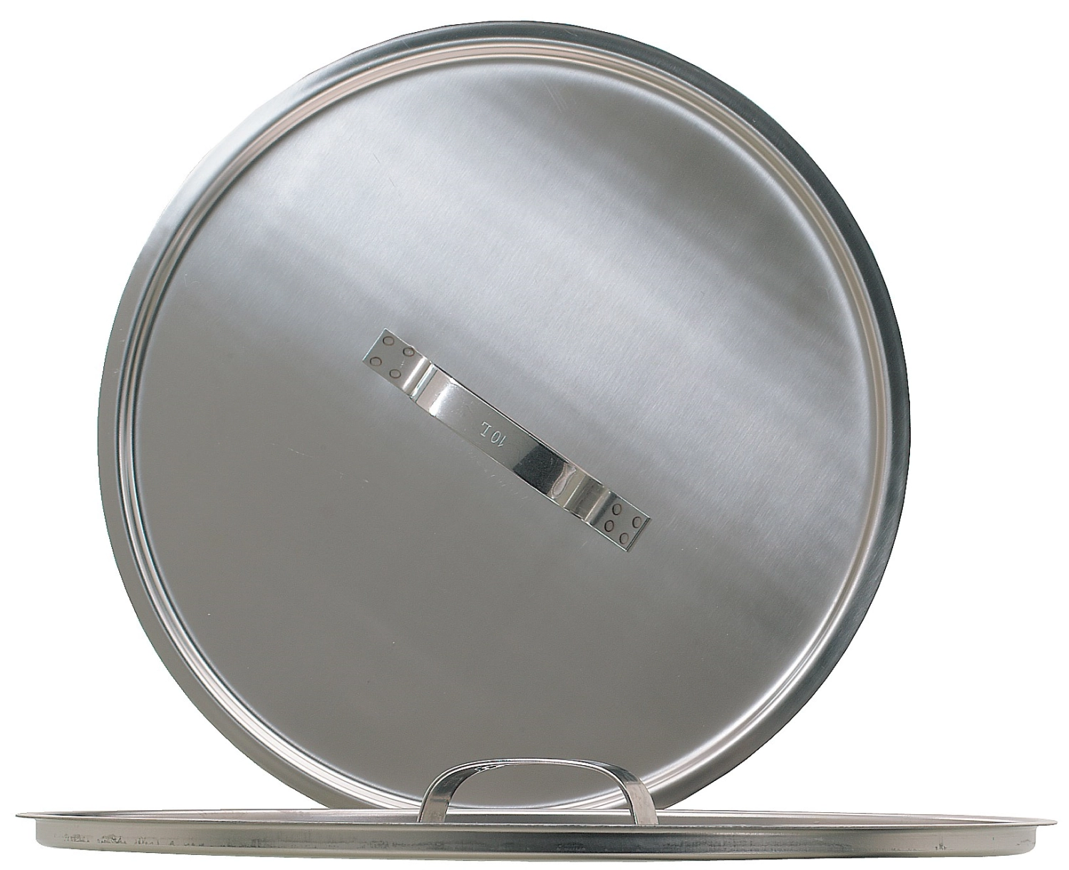 Couvercle p. seau 12lt inox D30cm