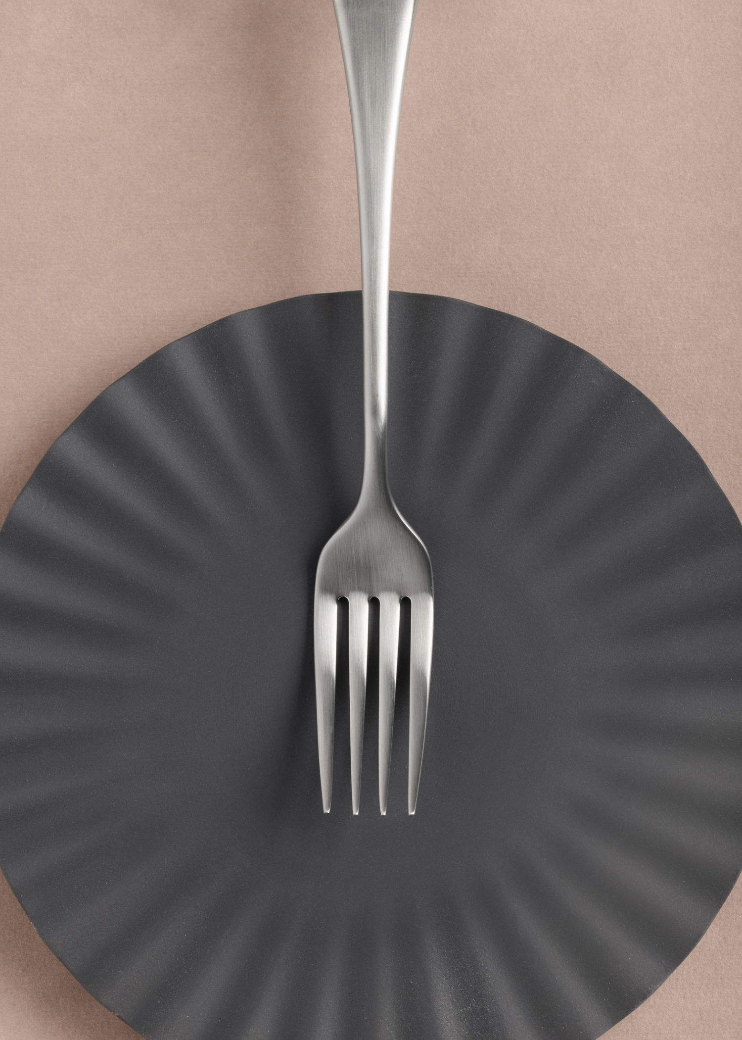 Arles fourchette à dessert polie