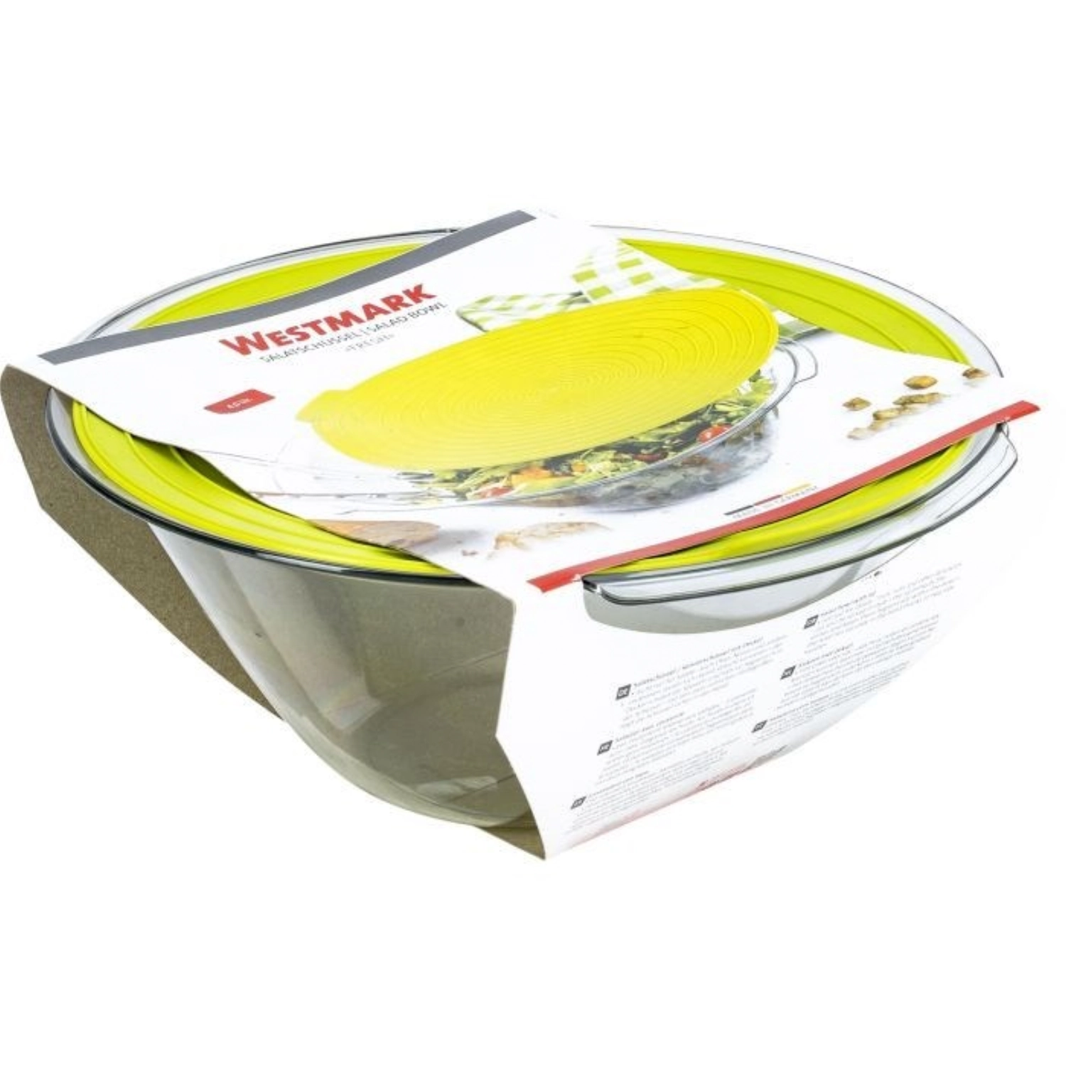 Salatschüssel mit Deckel