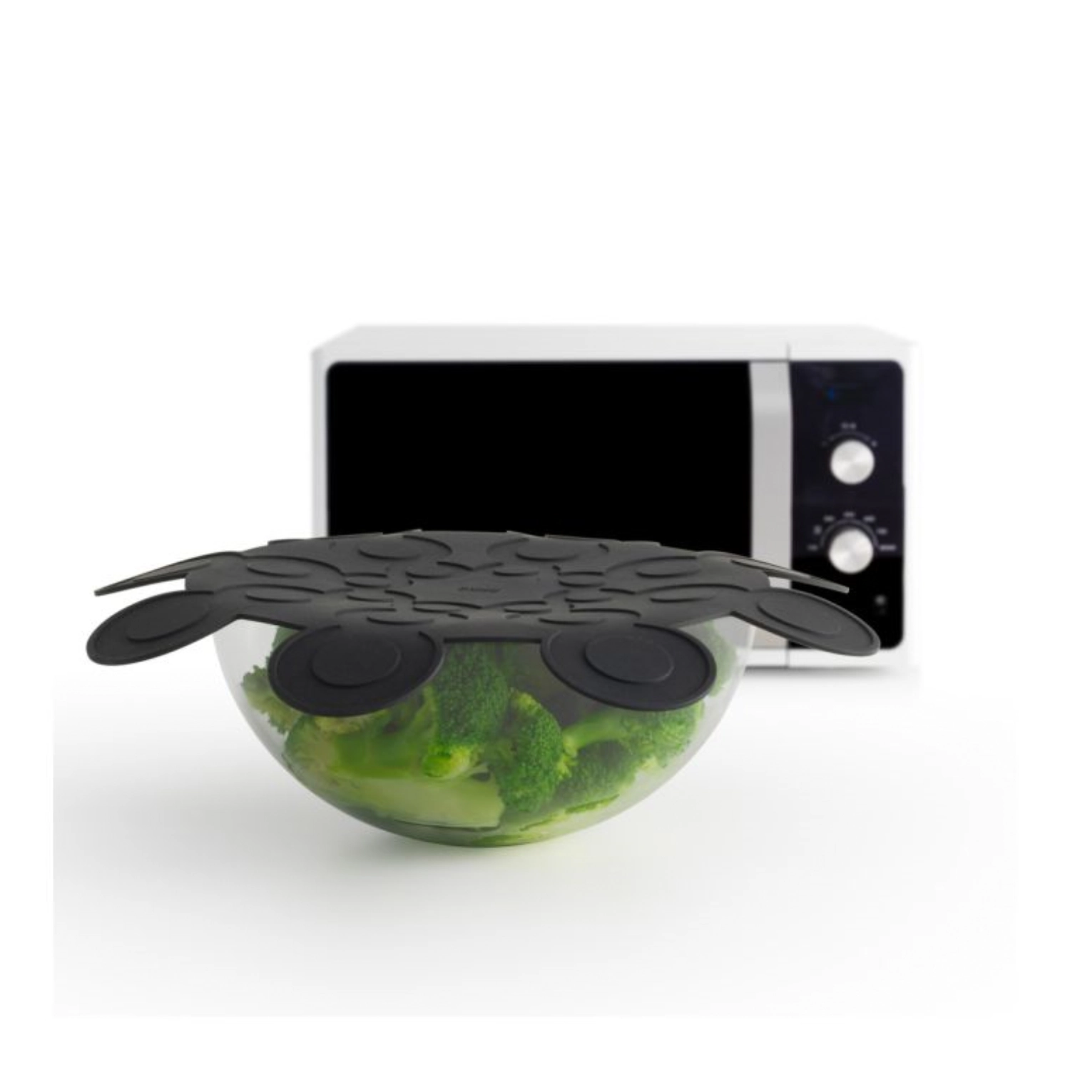 3er Set Topf- und Pfannenschutz schwarz