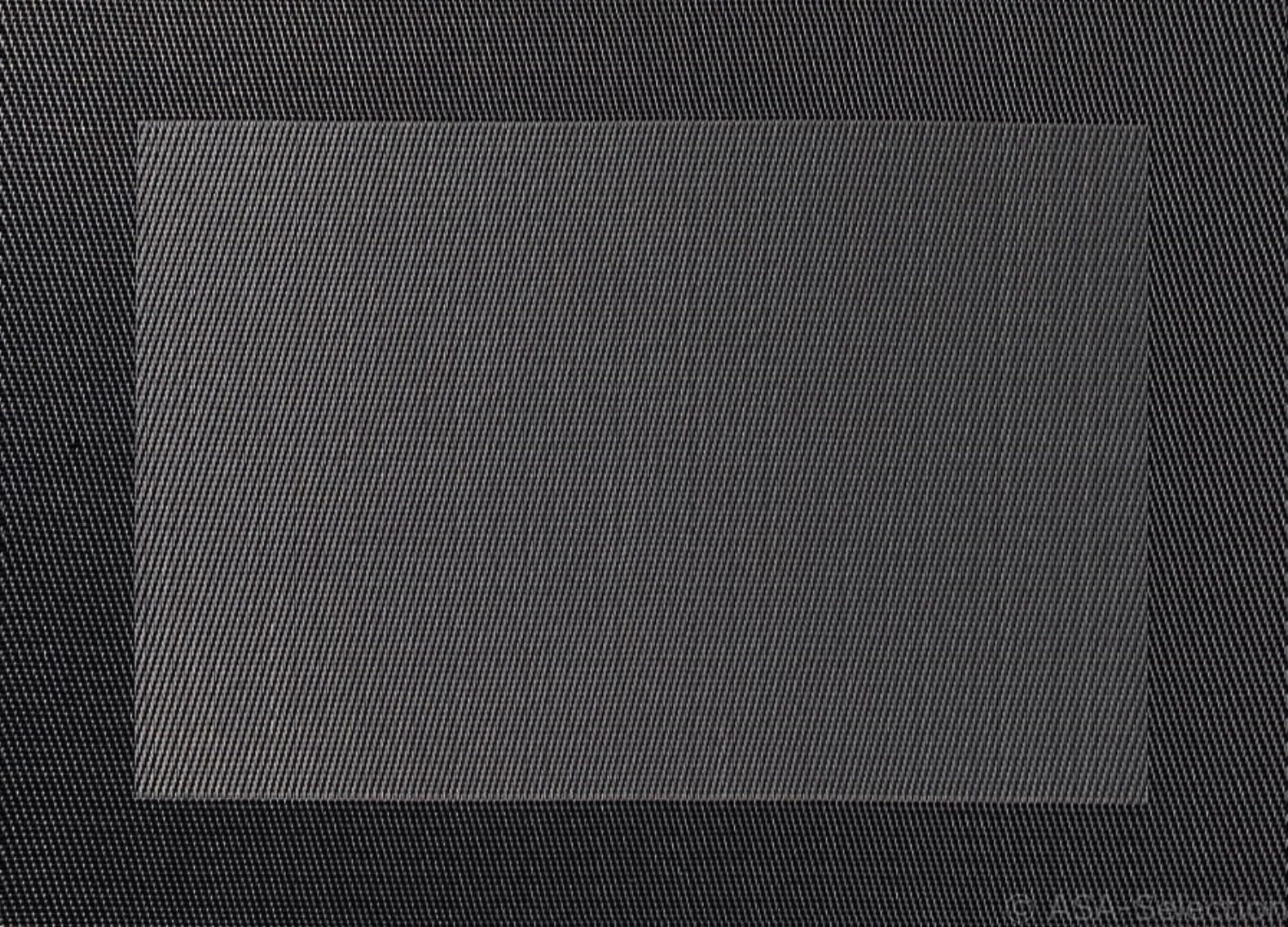 Set de table pvc bordures tissées 33x46cm anthracite