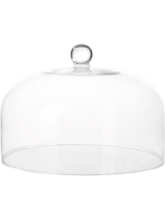 Cloche en verre 32cm h : 22.5cm