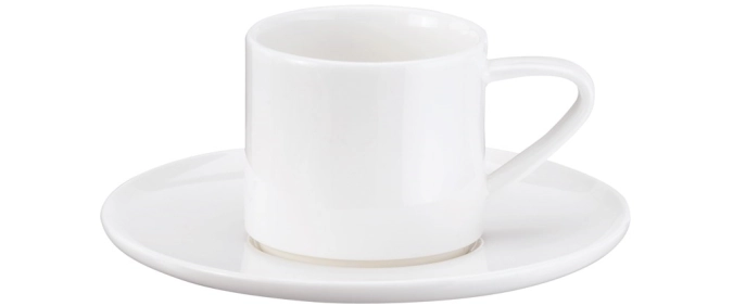 À Table Espressotasse mit Unterer, stapelbar