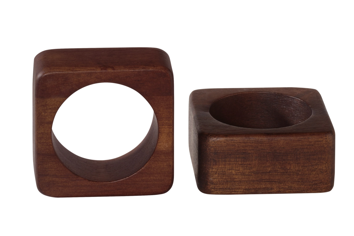 2er Set Wood Serviettenringe