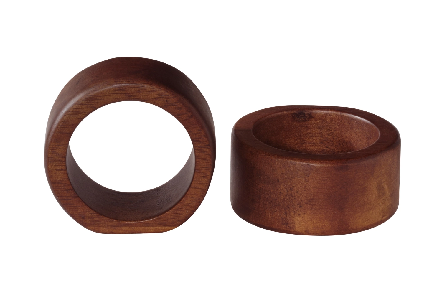 2er Set Wood Serviettenringe