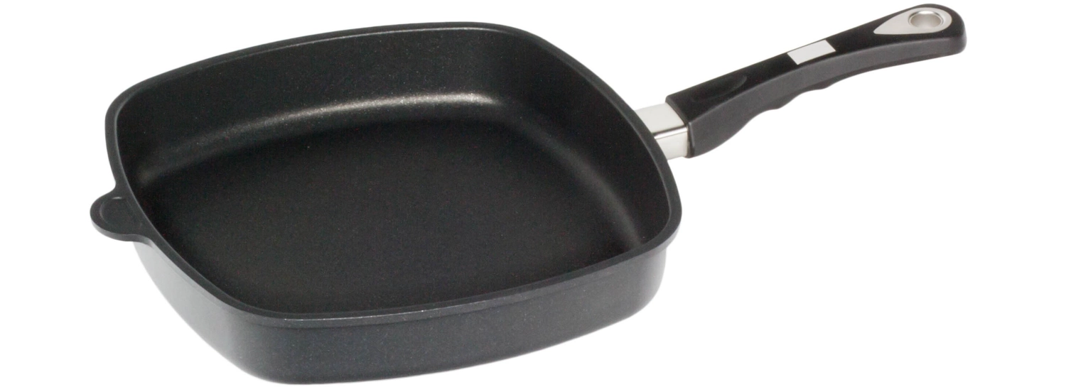 Induktion Eck-Pfanne 28x28cm, H5cm