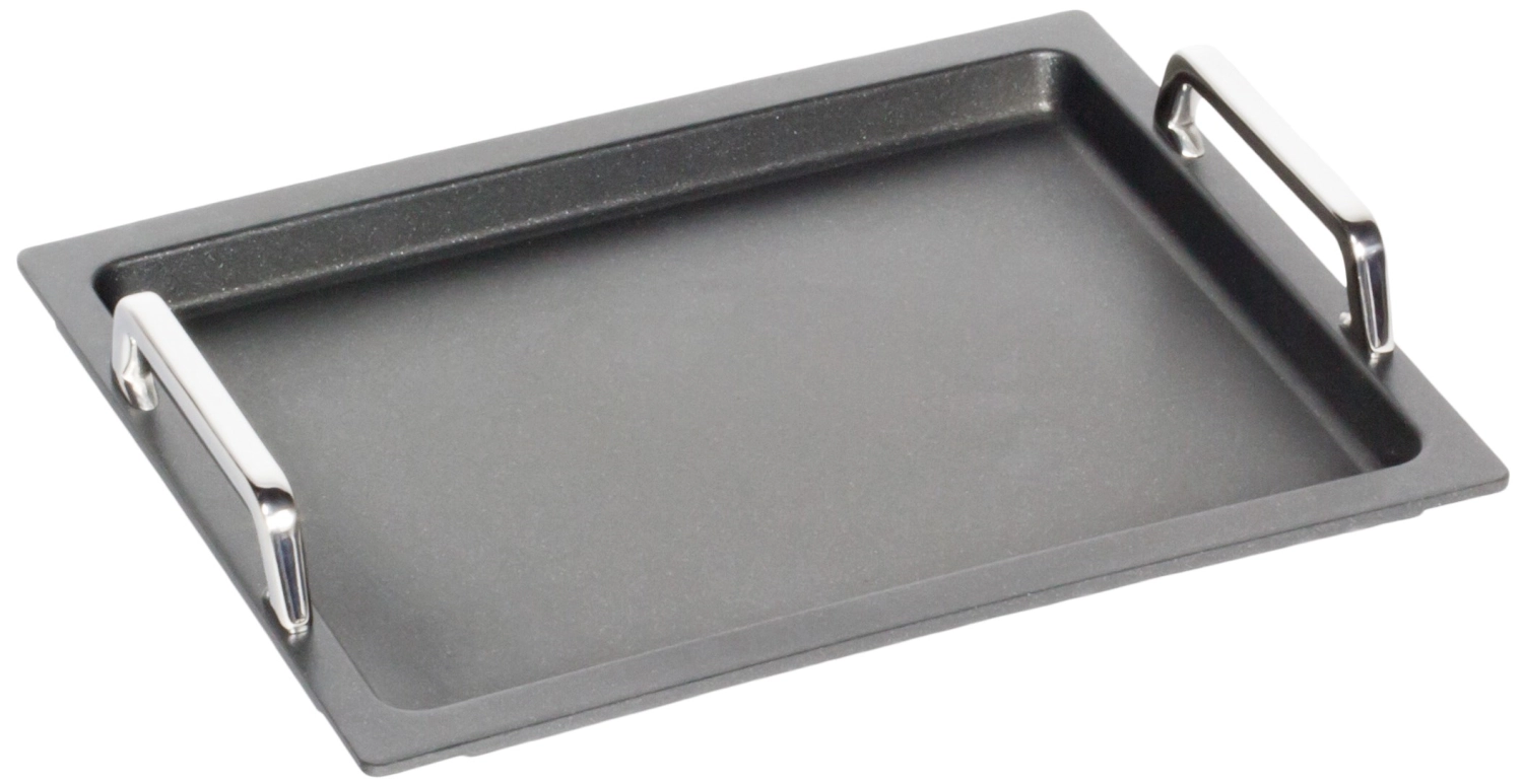 Plaque à frire GN 2/3, H2cm a. poignées