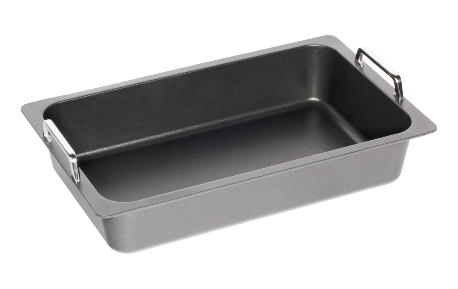 Plaque à rôtir profonde induction GN1/1, H10cm a. poignées