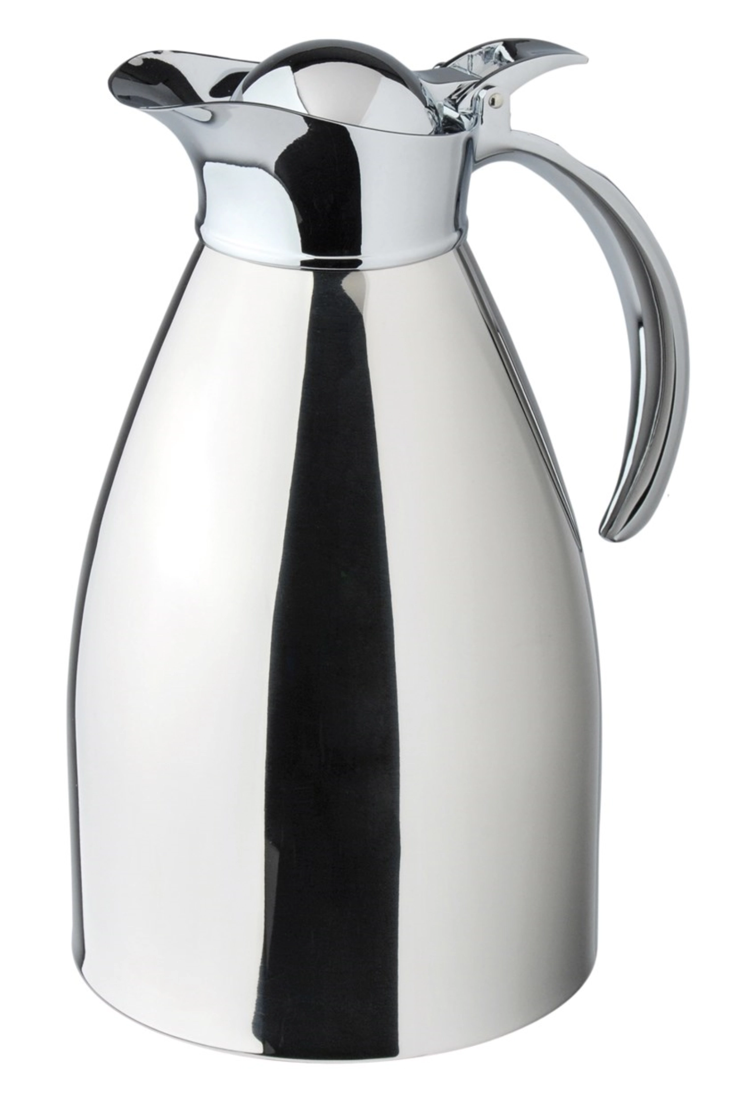 Entièrement en acier inox poli 1,5 l