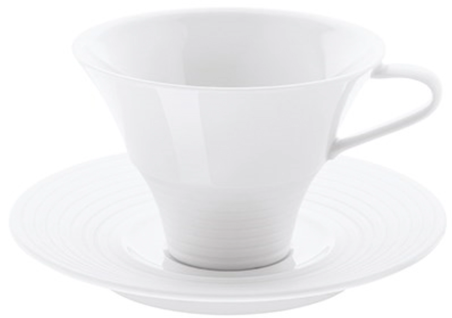 Pulse Kaffee- und Teetasse mit Unterteller