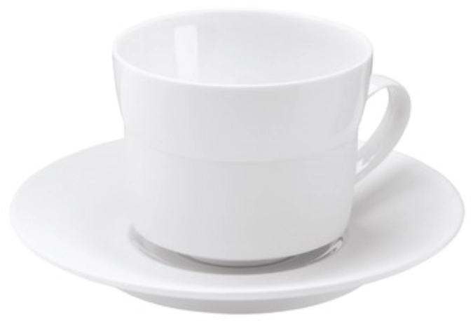 Velvet Cappuccino Tasse mit Unterteller