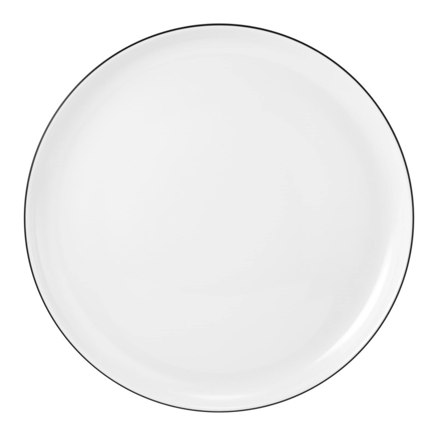 Seltmann Weiden Assiette à soupe ronde Lido Black Line