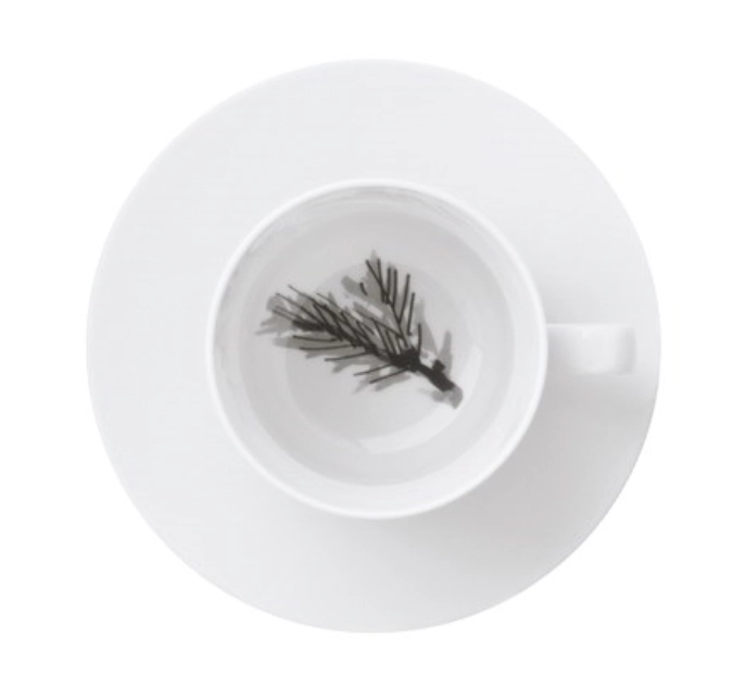 Piqueur Cappuccino Tasse mit Unterteller