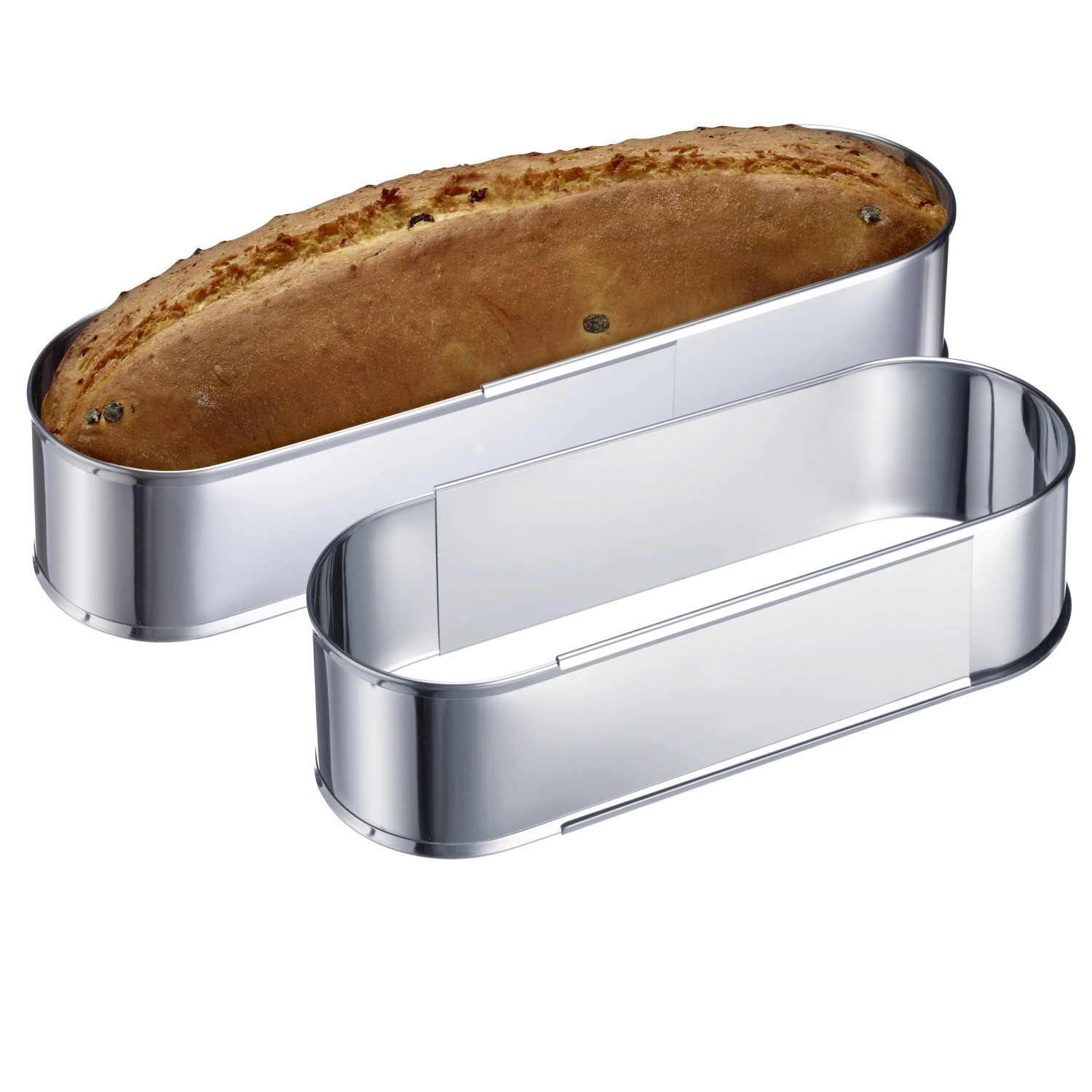 Moule à pâtisserie ovale, extensible de 27 à 40cm