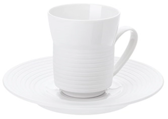 Pulse Kaffeetasse mit Unterteller