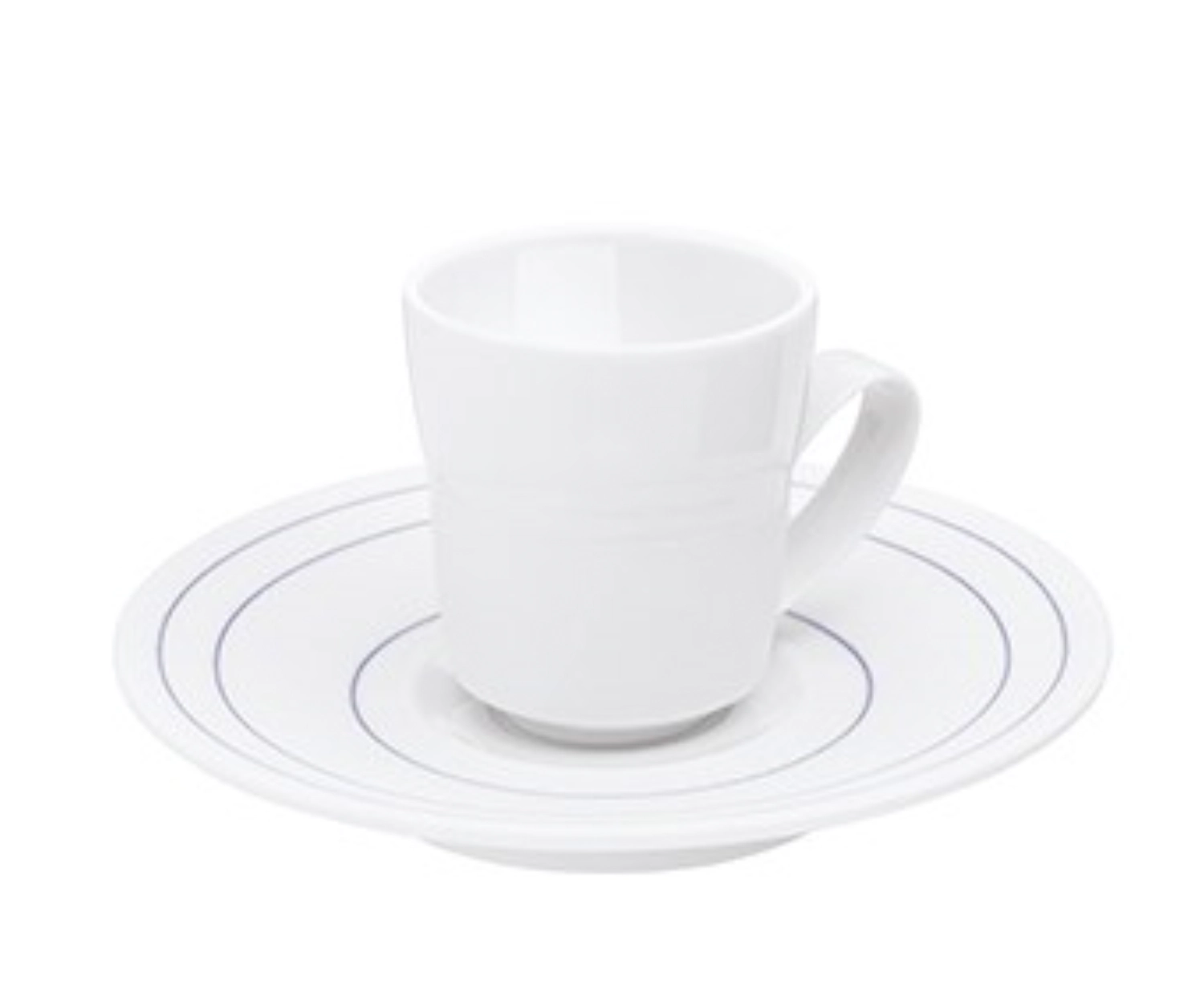 Soda Espressotasse mit Unterteller