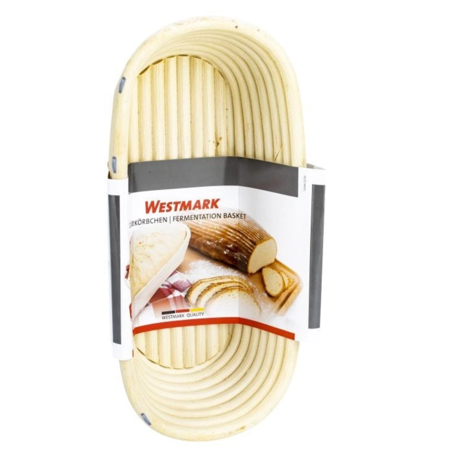 Petit panier de fermentation ovale 28 x 13 x 7cm