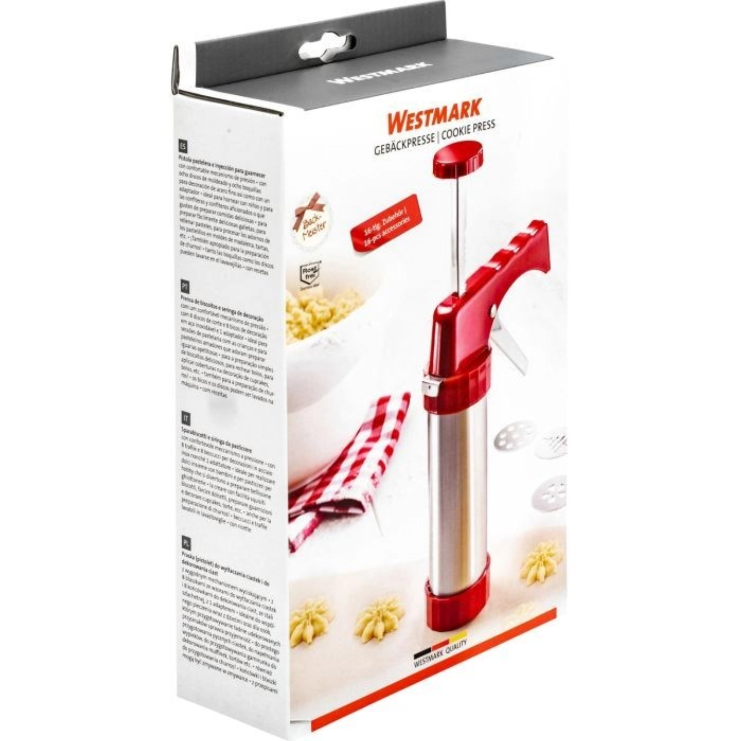 Gebäckpresse/Garnierspritze