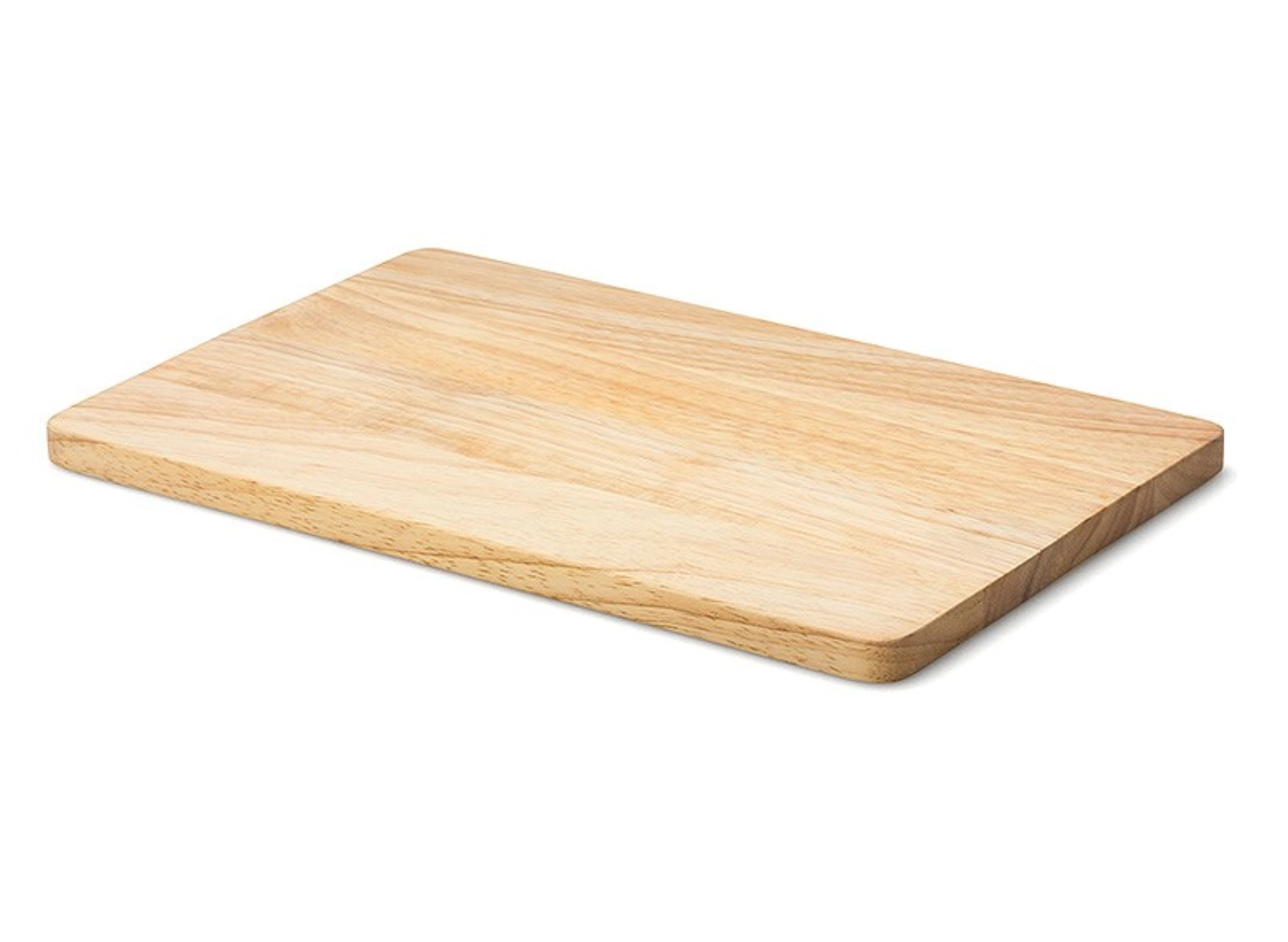 Hévéa huilé planche à découper, 34x22x1,5 cm