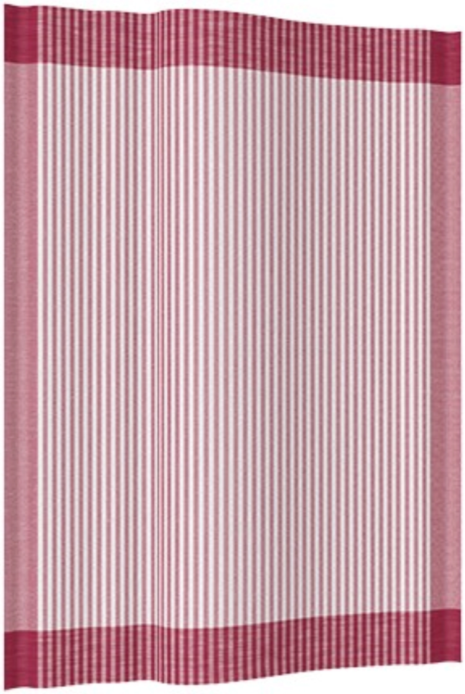 Torchon de cuisine 50x70cm, rayures bordeaux