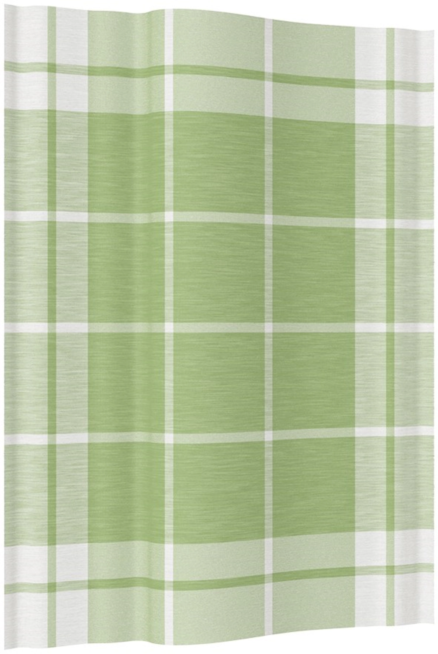 Classic Caro Grand Linge de cuisine lin mélangé tilleul