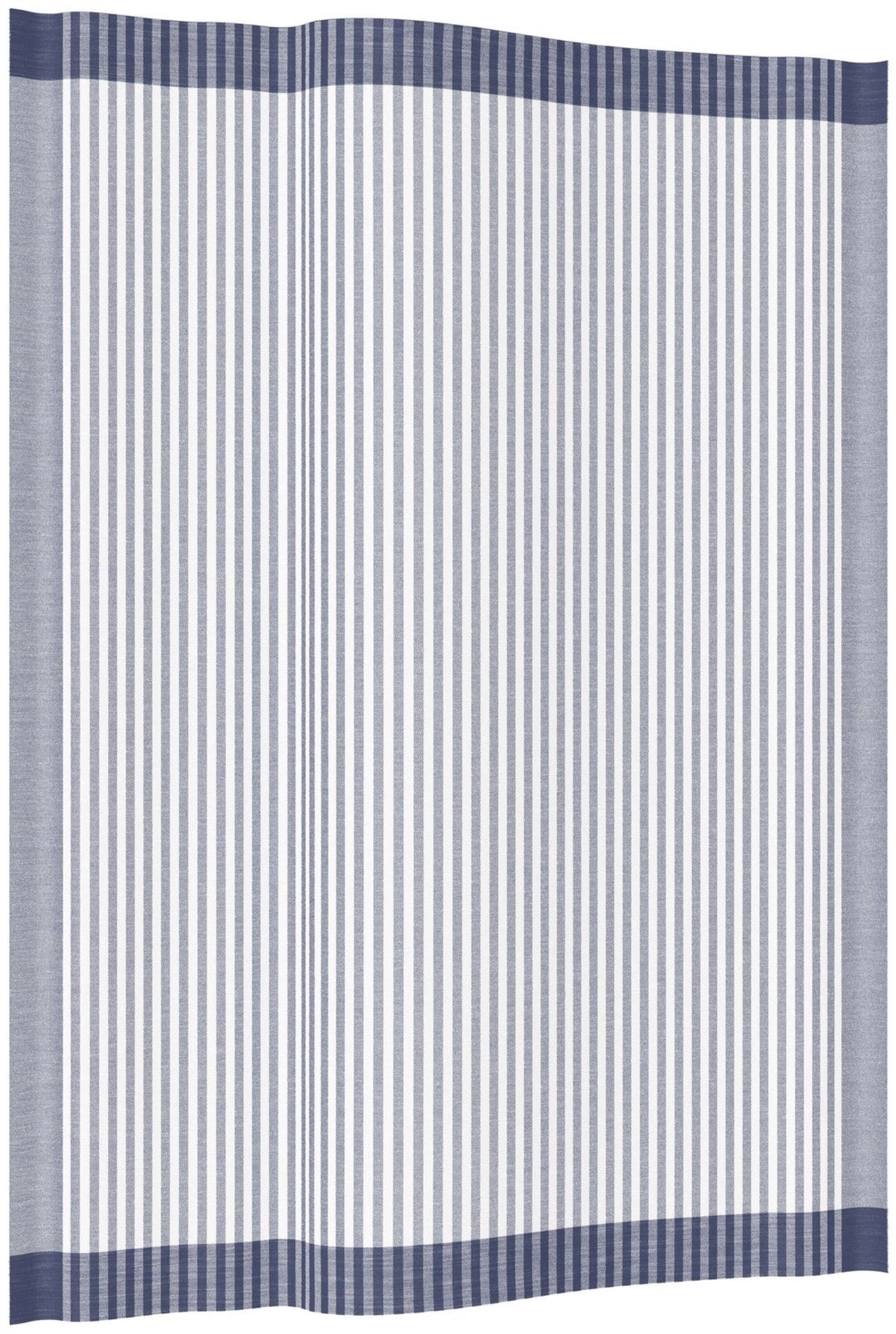 Torchon Classic Rayures Étroites Bleu marine