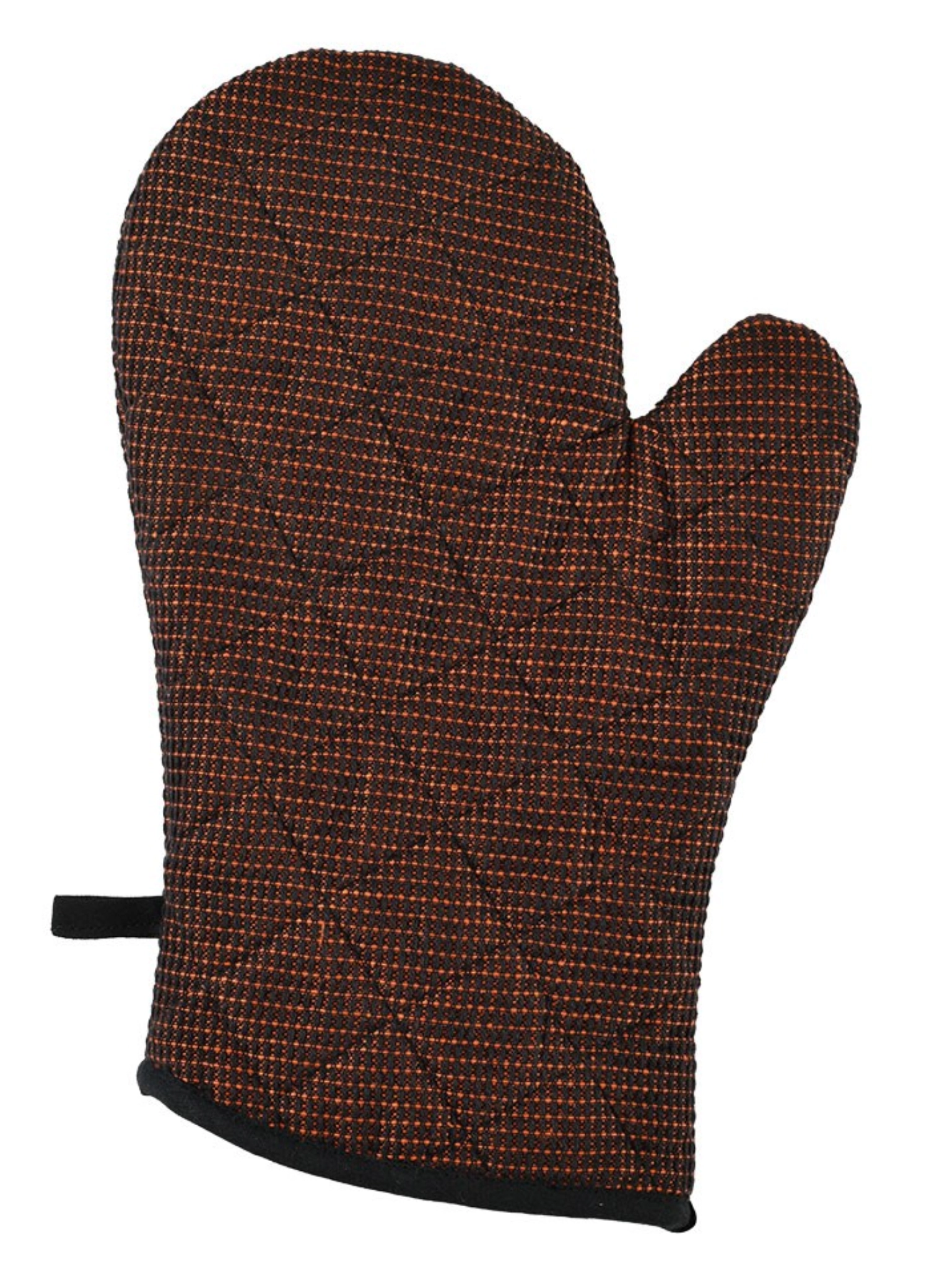 Gant de cuisine structure gaufrée 22x33 terracotta