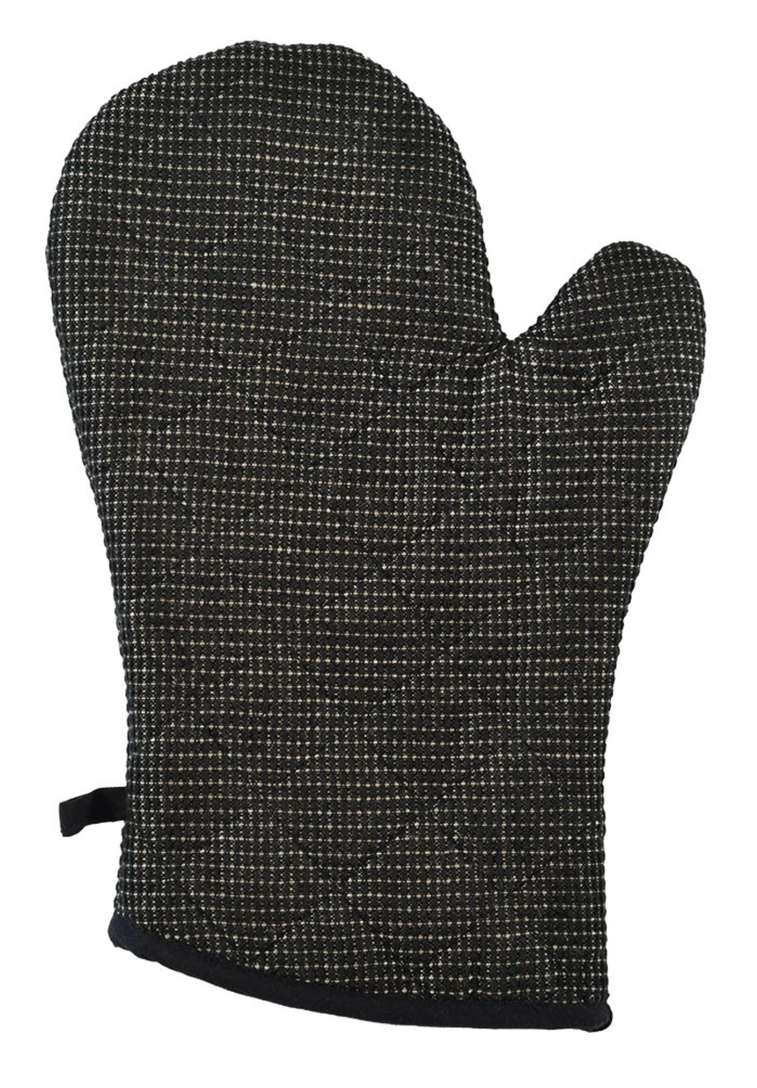 Gant de cuisine structure gaufrée 22x33 taupe