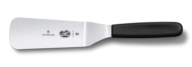 Swiss Classic, Spachtel, 16cm, abgekröpft, schwarz
