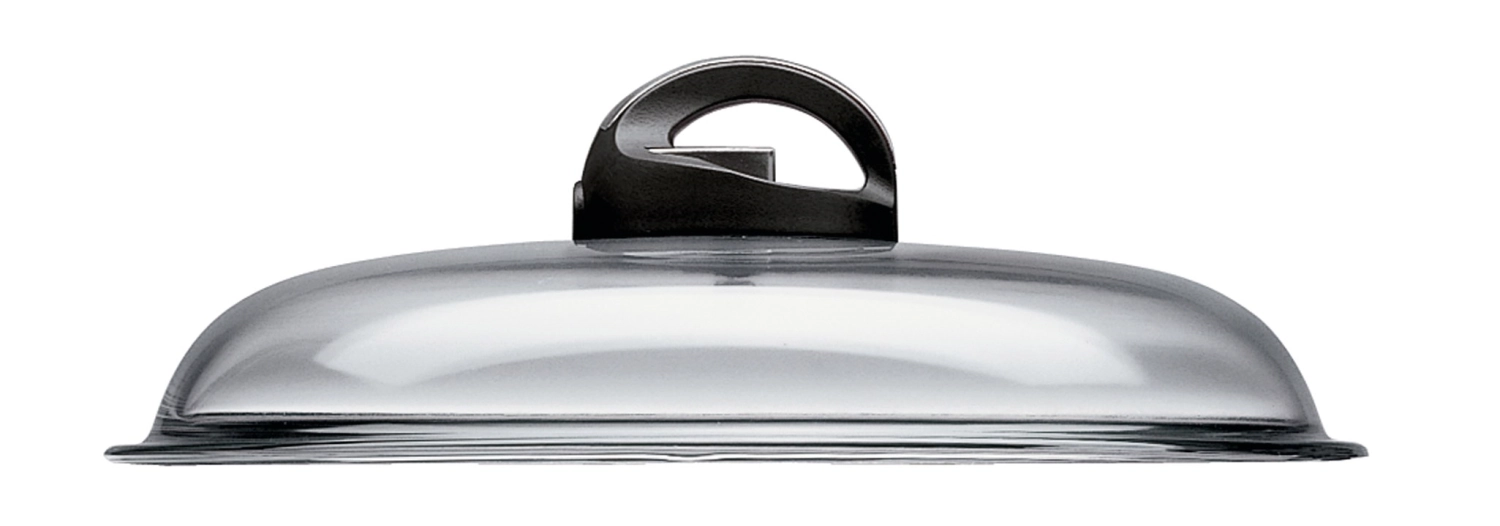 Glasdeckel mit Dampfventil hoch