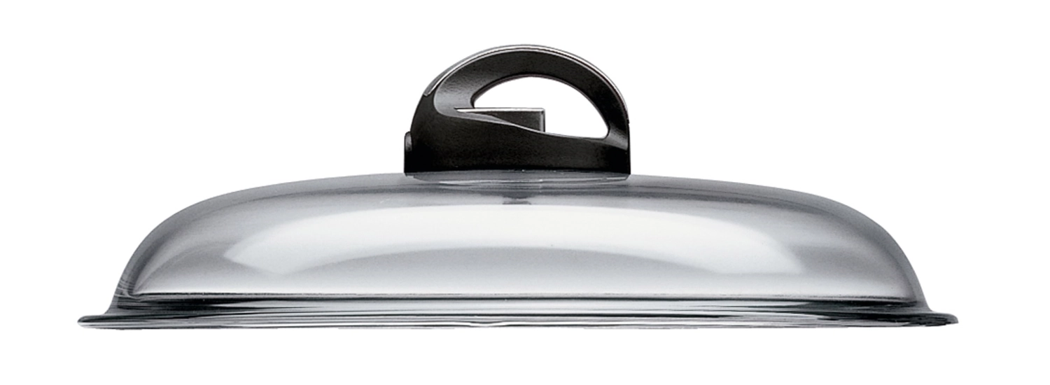 Glasdeckel mit Dampfventil hoch