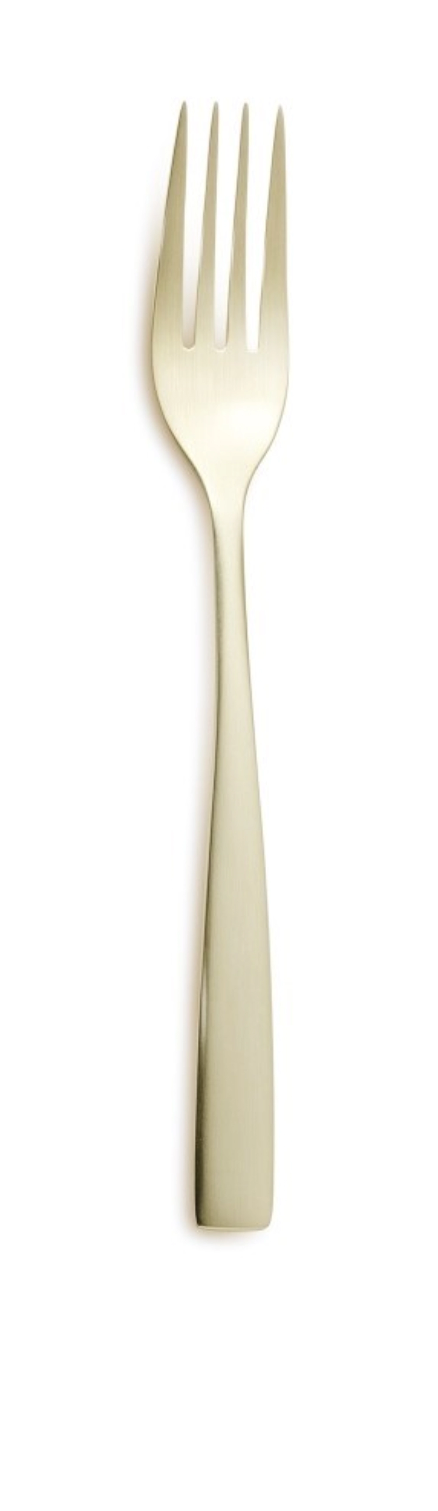 Barcelona fourchette à dessert 18/0 champagne mat