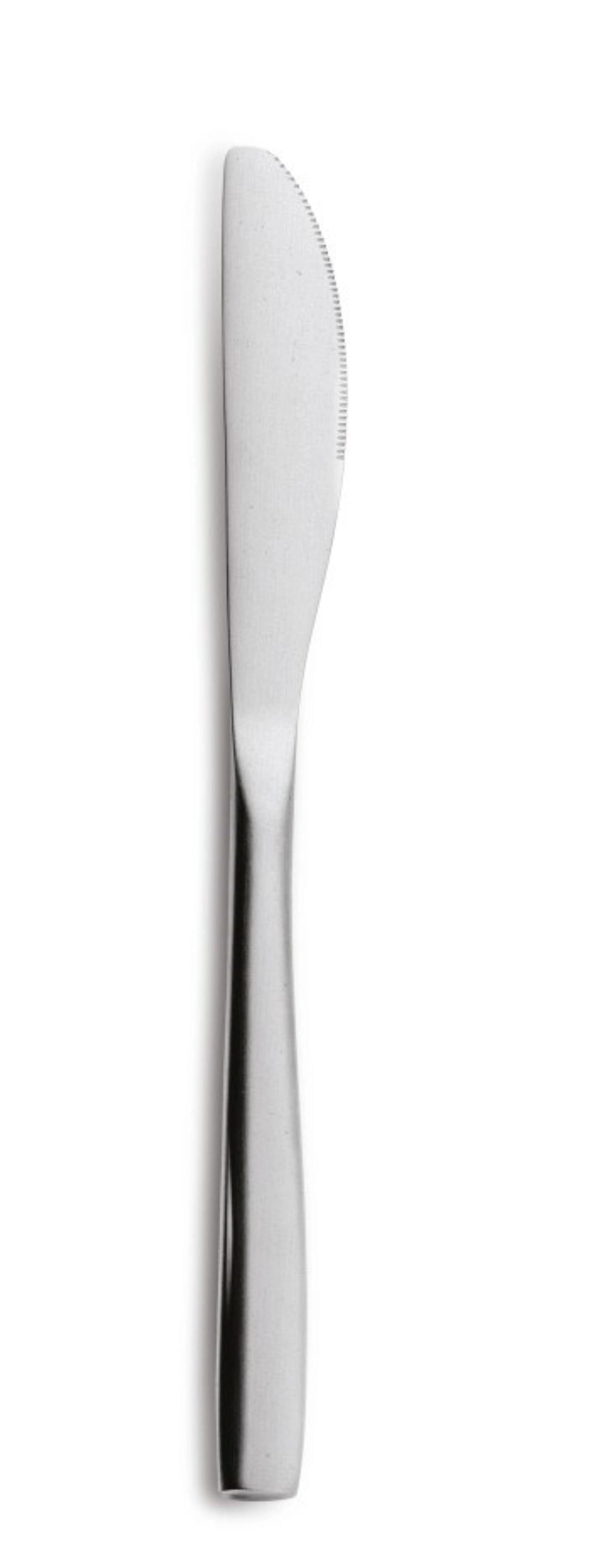 Barcelona Dessertmesser 18/0 Silber matt