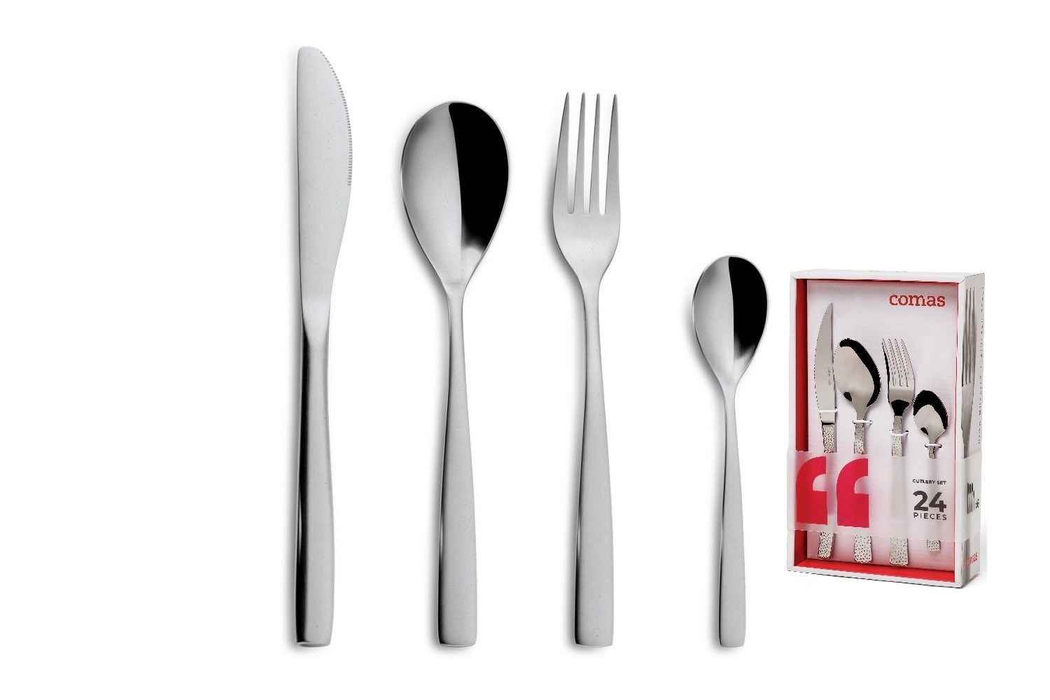 Écrin 24 pièces satin