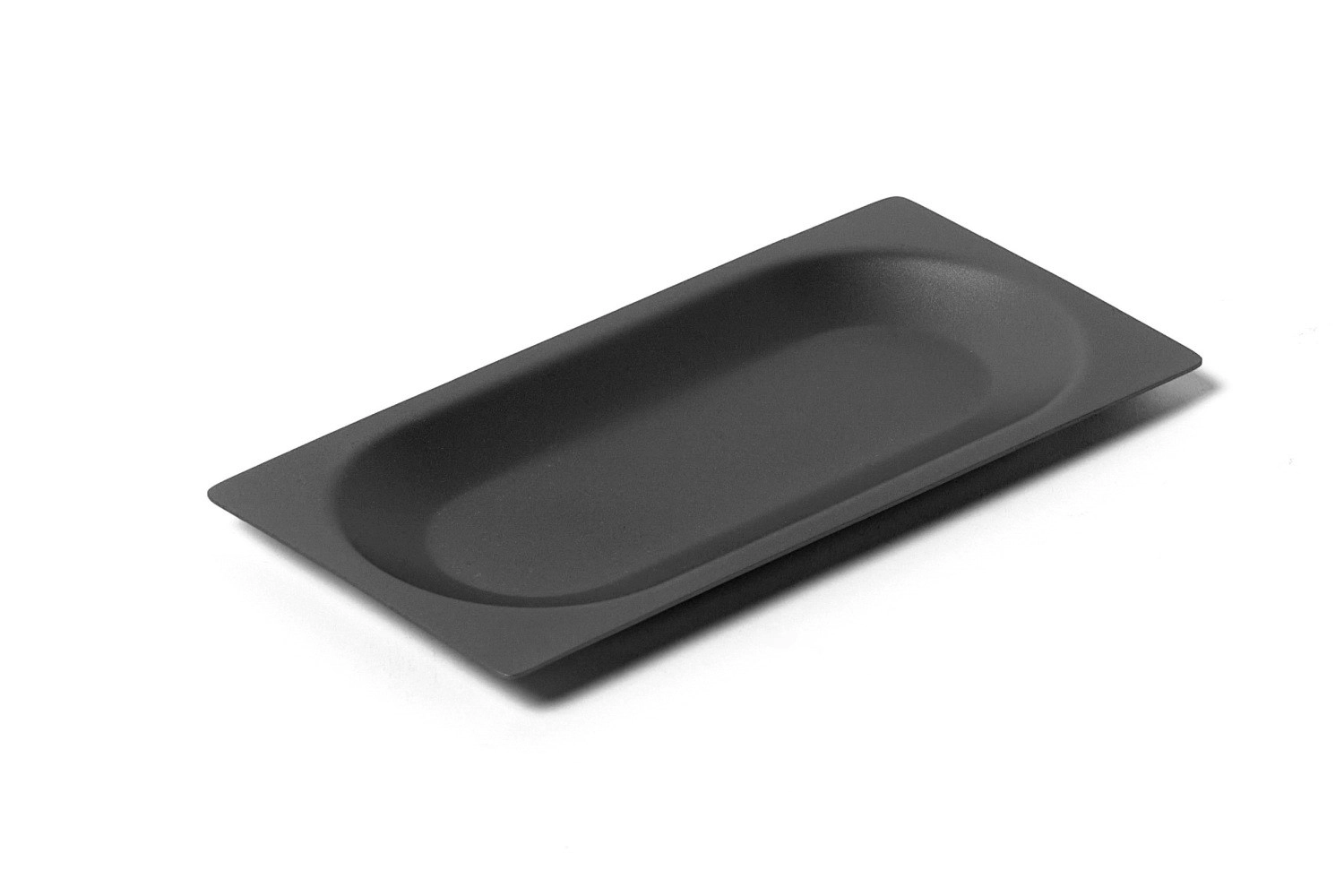 Lab 18/10 assiette en acier inoxydable 1/2 portion