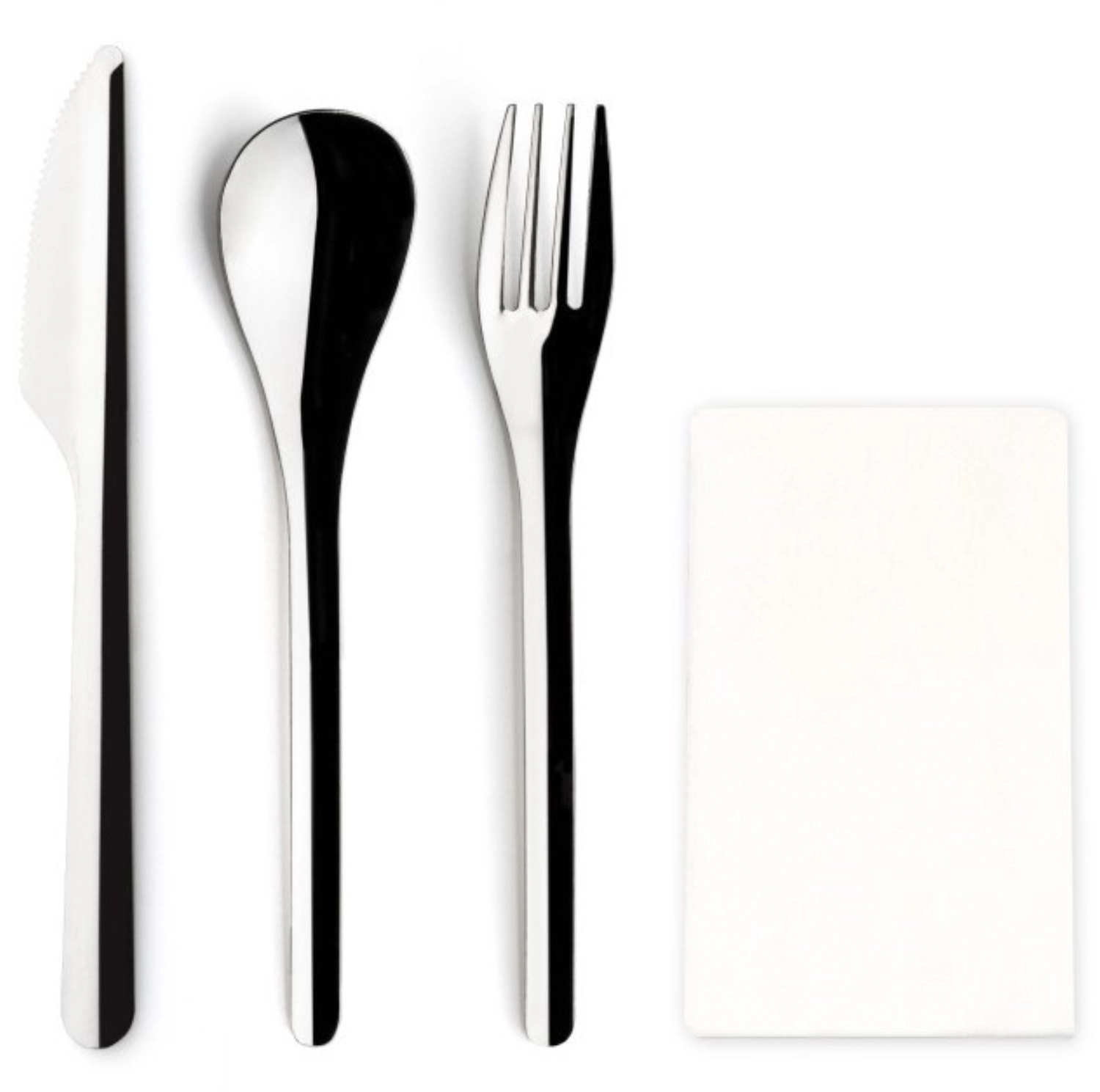 Set Brooklyn 18/10 fourchette, couteau, cuillère de table et